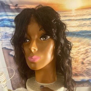 Human hair wig 18” preowned condition